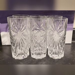 Lot of 6 beautiful glasses #2